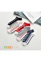 5 Pairs Fun Shoe Patterned Socks Set - 4