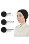 Women's Tie-Up Bonnet - Turban - Scarf Bottom Bonnet - 2