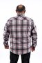 Plus Size Lumberjack Shirt Sportsman 22215-black - 3