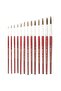 145 Series Pony Hair Round Brush No: 8 (1 Piece) - 3