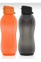 Set of 2 Eco Bottle Water Bottle - Practical Lid Flask 2x 750 Ml