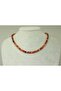 Agate Stone 6mm Necklace (with Clip) (23660)