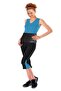Black Thermal Sauna Belt Waist Corset (25 Cm) - 2