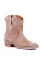 - Genuine Leather Tan Women's Boots 105-2596-Venus - 2