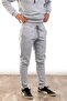 Men's Single Bottom Gray Melange Three Thread Cuffed