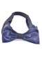 Women's Elastic Polka Dot Dark Blue Colored Hair Band - 2