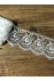 Zambak Lace Ecru Tape Is 8.5 Meters Towel Edge, Table Cloth - 2