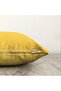 Double Sided Yellow Background Geometric Drawing Digital Printed Modern Raschel Knitted Pillow Throw Pillow Cover - 3