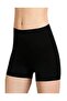 Women's Black 1 Size Slimming Seamless Gathering Mini Shorts Corset