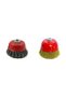 Set of 2 Dish Spiral Steel Wire Brush Auger Cylinder Steel Brush Mesh Steel