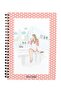 Gift - N089 A5 Design Spiral Notebook - Cookie Girl