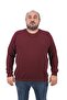 Gipeli Sweat Crew Neck Wreath 22713-burgundy