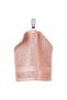 3 Pieces Small Bath Towel 30x30 Cm Hand and Face Towel Set of 3 Pink Cotton - 2