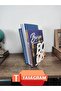 Book Holder Metal Book Support Set of 2 White - 4