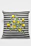 Lemon Premium Fabric Thai Feather Upholstery Decorative Double Sided Throw Pillow Cover 43x43cm Krl116