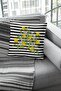 Lemon Premium Fabric Thai Feather Upholstery Decorative Double Sided Throw Pillow Cover 43x43cm Krl116 - 4