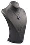 Sodalite Natural Stone Heart Model Necklace - 2