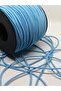 1.5 Mm Rubber Rope Light Blue Color 20 Meters - 2