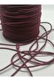 1.5 Mm Rubber Rope Claret Red Color 20 Meters