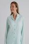 31810 Women's Mint Long Sleeve Shirt Pajama Set - 2