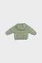 Baby Girl Green Coat 22fw0bg2722 - 2