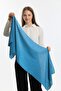 Soft Cazz Scarf (Average 42x150 Cm - Narrow Size, Not Shawl!!! )Soft Blue
