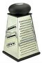 4-Way Square Grater with Non-Slip Base Knob 22cm - 2