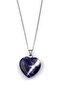 Sodalite Natural Stone Heart Model Necklace