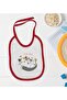 I Love You Designed Red Baby Food Bib-1