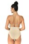 1 Size Reduced Seamless High Waist Seamless Double Slip Corset Panties 2039 Skin - 3