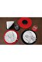 9 Piece Placemat Set for 4 Persons, Charger Set, Plate Coaster, Coaster, Runner - 7