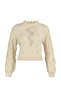Ecru Soft Textured Openwork/Hole Knitwear Sweater Twoaw23Kz01447 - 7