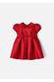 Red Baby Girl Bow Collar Dress - 2944