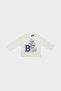 Baby Boy White T-shirt 22fw0bg1536