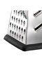 4-Way Square Grater with Non-Slip Base Knob 22cm - 3