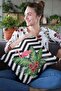 Premium Thai Feather Woven Fabric Double Sided Flamingo Throw Pillow Pillow Case 43x43cm Krl099 - 4