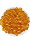 12mm Orange Acrylic World Model Beads - Bag Making Beads (100Gr,~110 Pieces)