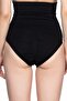Black 2019 Double High Waist Slip Corset with Snap Fasteners, Reduces 1 Size - 3
