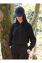 Women's Black Thick Fleece Tracksuit Set - 3