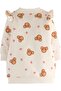 Girl's Bear Printed Dress - 2