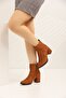 Tan Suede Women's Boots Cmy303