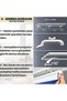 Güneş Perde Pliseli Stor Zebra Perde Beyaz Mz480 - 4