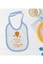 Kids No Sleep Designed Blue Baby Food Bib-1
