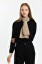 Soft Cazz Scarf (42x150 Cm - Narrow Size, Not Shawl!!! )1-mink - 2