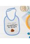 Dozelcez Inshallah Designed Blue Baby Food Bib-1 - 2