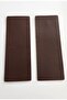 6X16 Rectangular Brown Leather Bag - Hand Holder