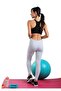 Women's White High Waist Leggings V4000 - 2