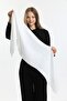 Voile Scarf (Average 35-150 Cm Narrow Size... Not a Shawl!!!! )Ecru