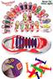 Young Laces New Generation Silicone Shoelaces Set of 14 Rescue from Lacing 007