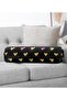 Valentine's Day Themed Special Design Modern Inner Filled - Zippered Suede Cylinder Round Pillow - 2